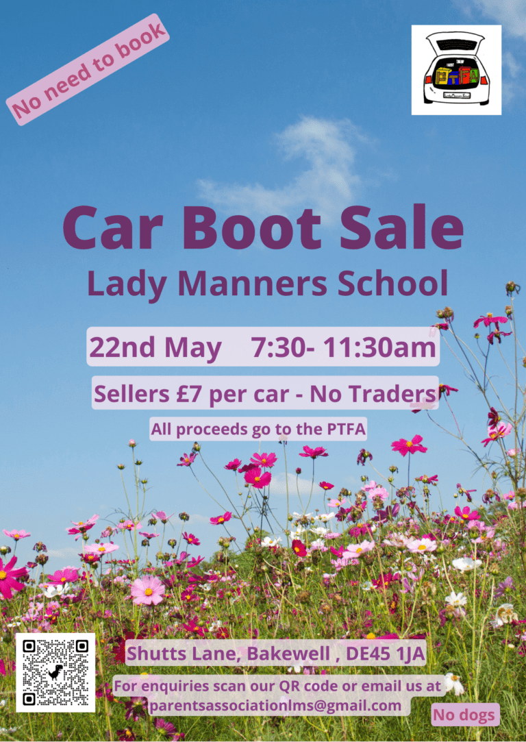 Car Boot Sale Lady Manners School