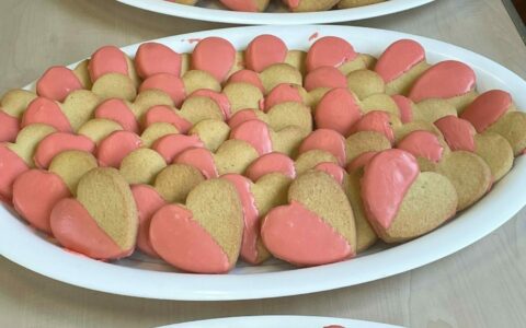 Valentine Biscuits and Cakes