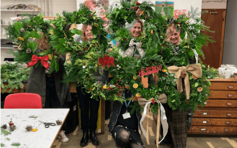 Christmas Wreath Making